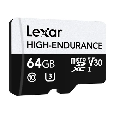 Lexar High-Endurance microSDHC/microSDXC 64GB memory card